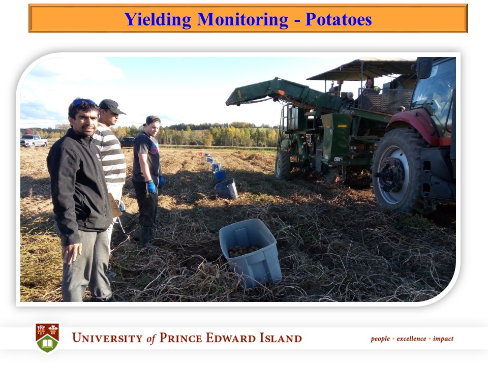 Dr. Aitazaz Farooque Precision Agriculture Research Program Dalhousie University